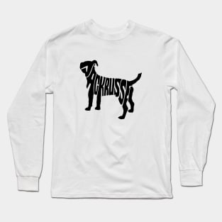 Jack russel black Long Sleeve T-Shirt